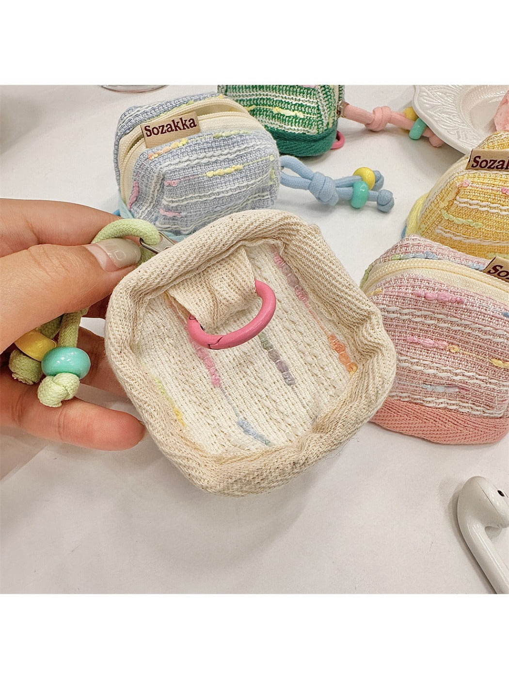 Cosbai - Cute Bluetooth Earbuds Pouch with Lanyard