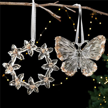 Christmas Wooden Candle Decorations