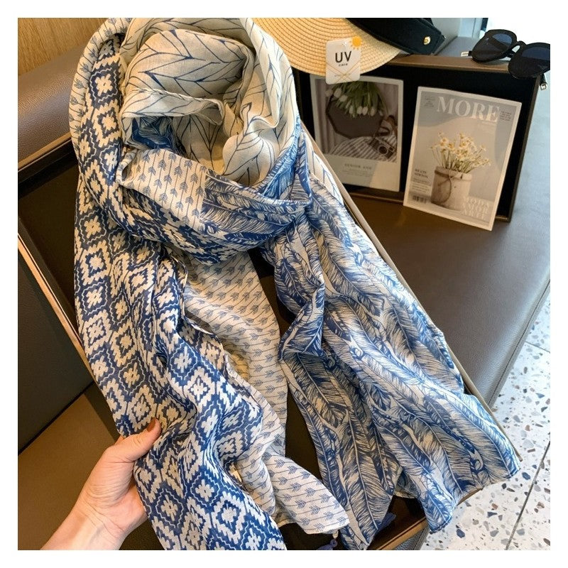 Print Fashion Square Scarf