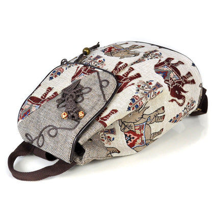 Embroidered Women's Bag Vintage Bag