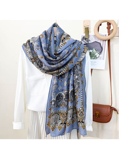 Scarvii - Bohemian Paisley Shawl Scarf for Women