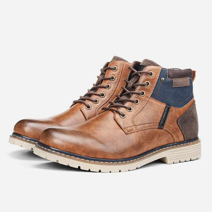Sky Madrid Leather Ankle Boot