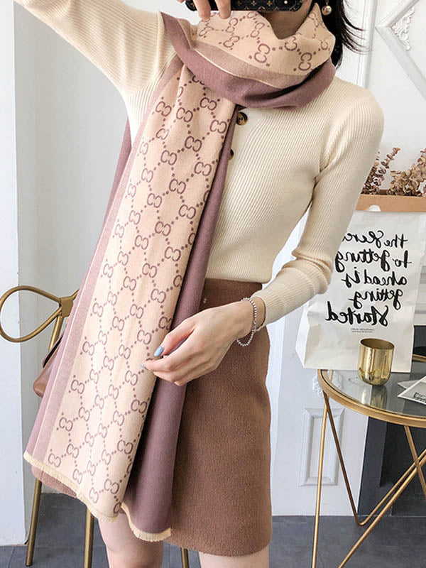 Stylish Split-Joint Warm Shawl&Scarf