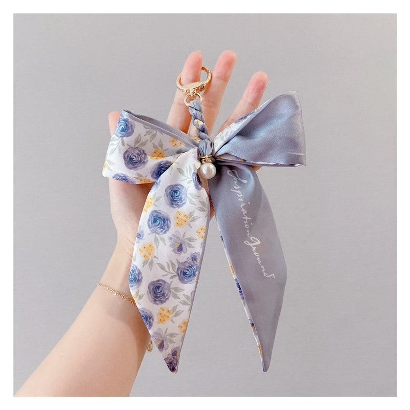 Scarf Bow Keychain Pendant