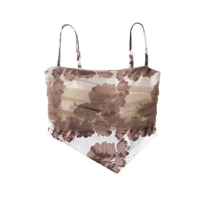 Vesty - Sexy Mesh Layering Cami Top - Fashion &amp; Artistic