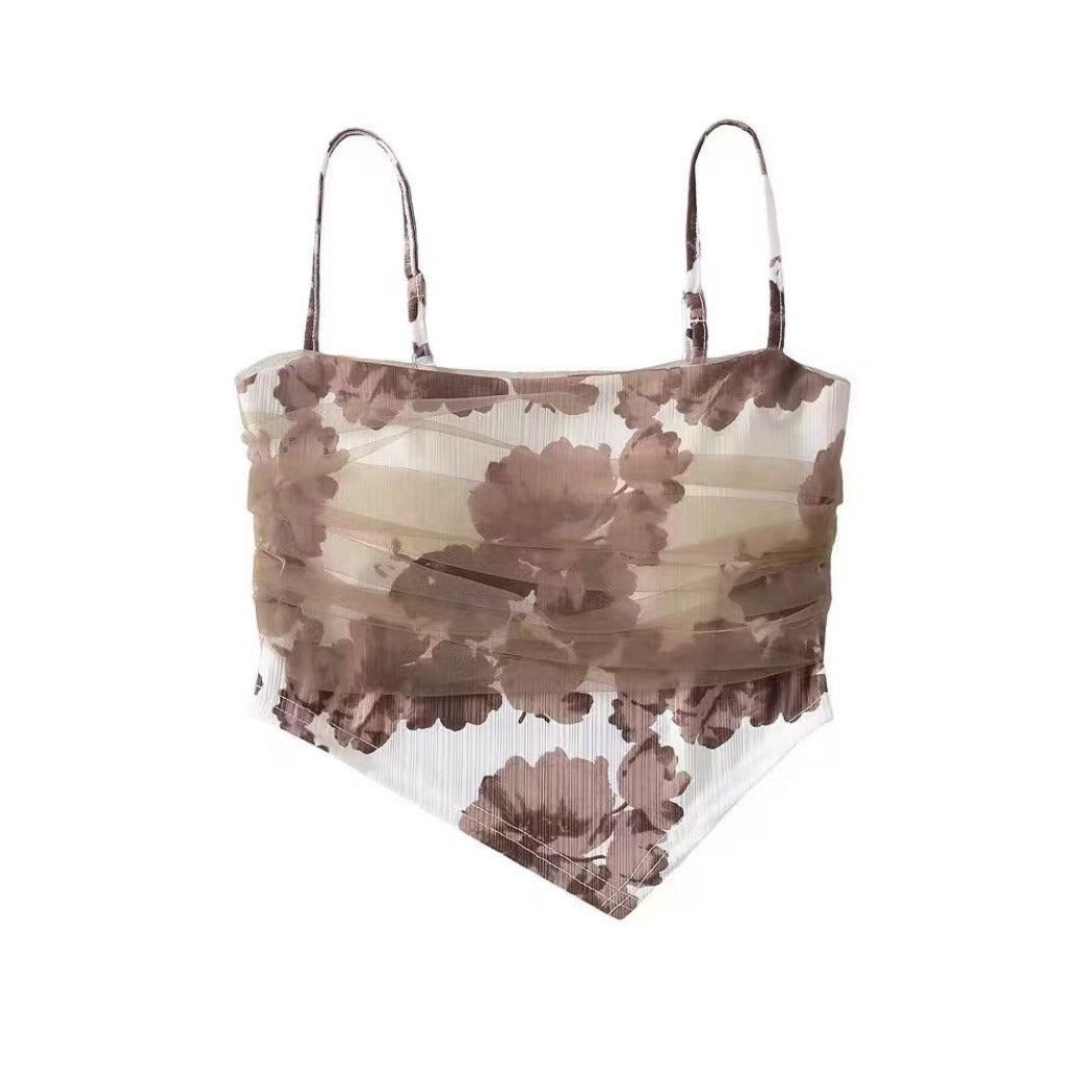 Vesty - Sexy Mesh Layering Cami Top - Fashion &amp; Artistic