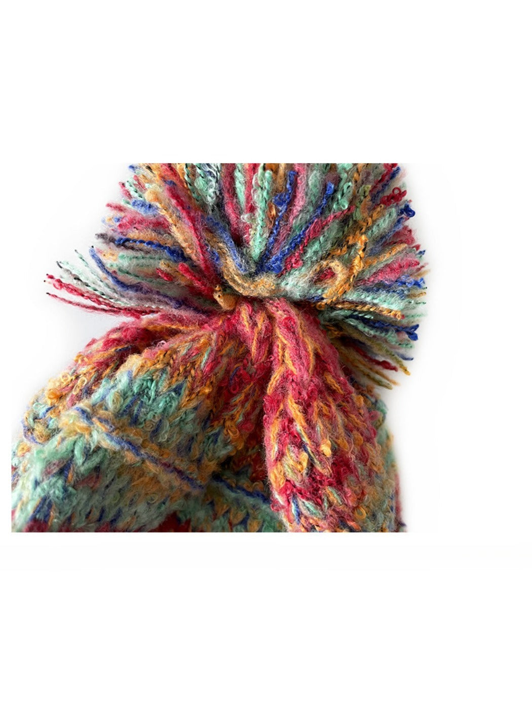 Haila - Women’s Colorblock Knit Earflap Beanie