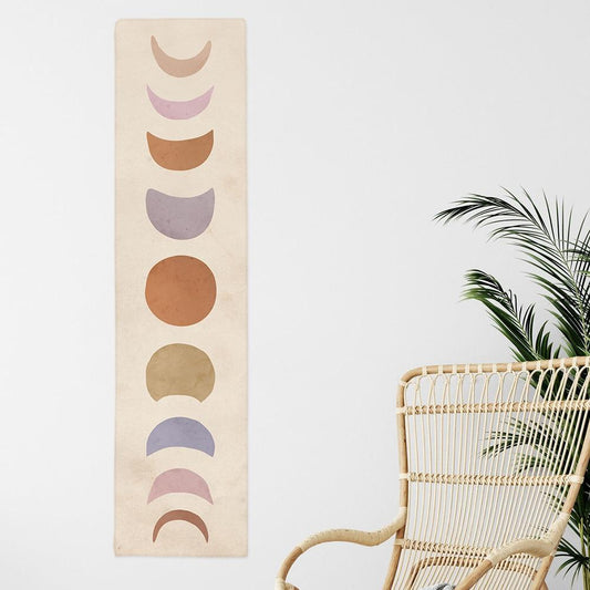 Abstract Art Moon Phase Tapestry Cute Moon Tapestry Wall Hanging For Bedroom Living Room Decor