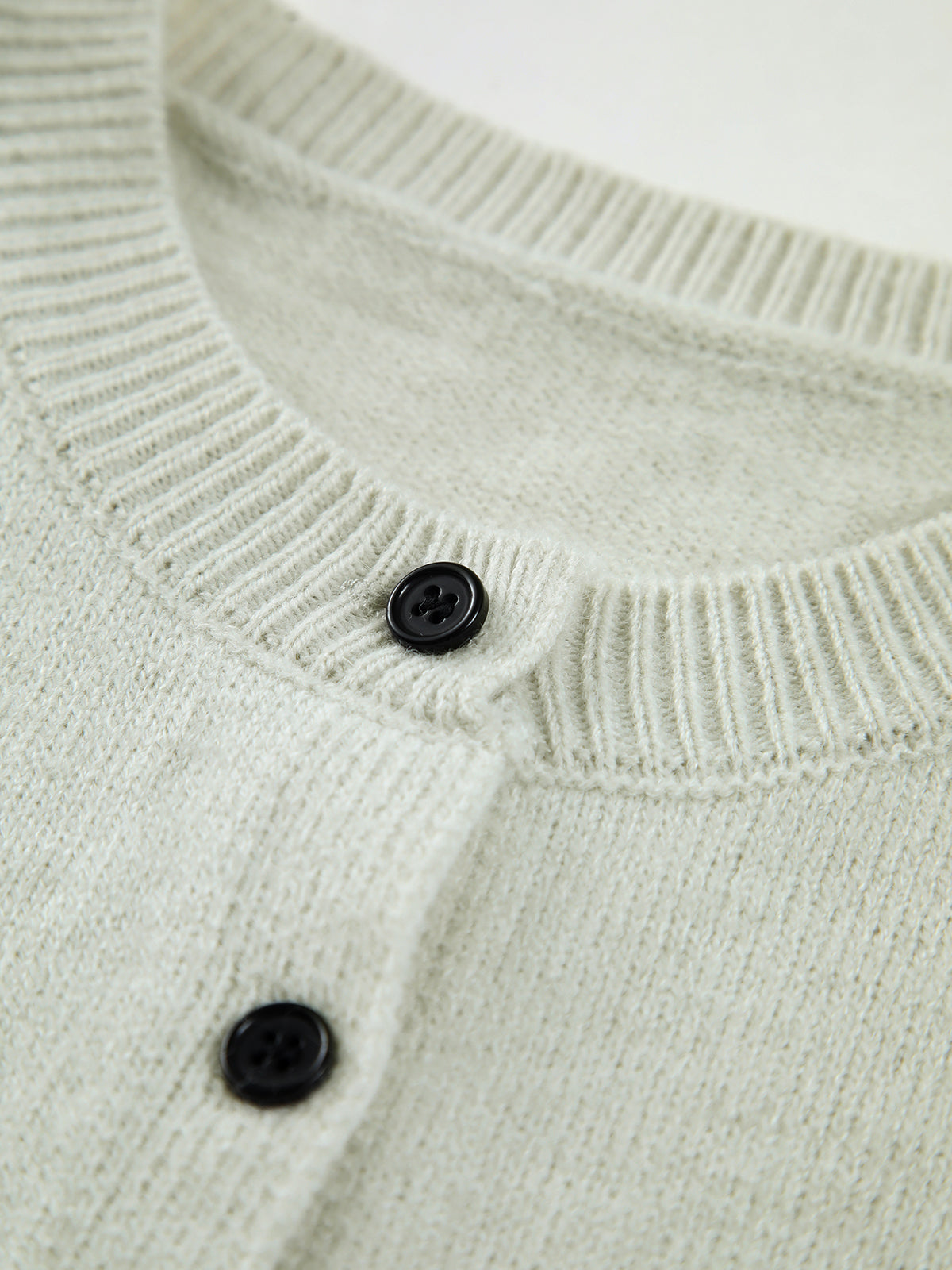 Knit Vest Button Front Sleeveless Cardigan