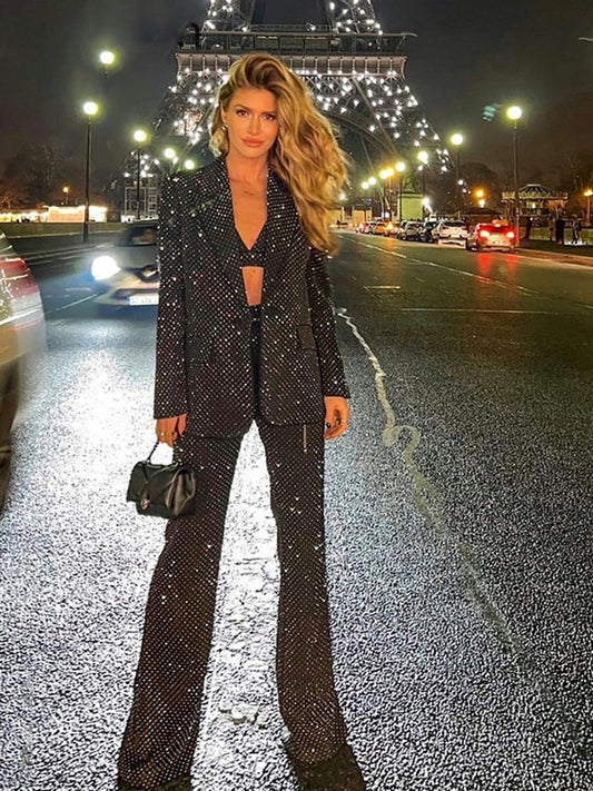 Sparkle Blazer Set