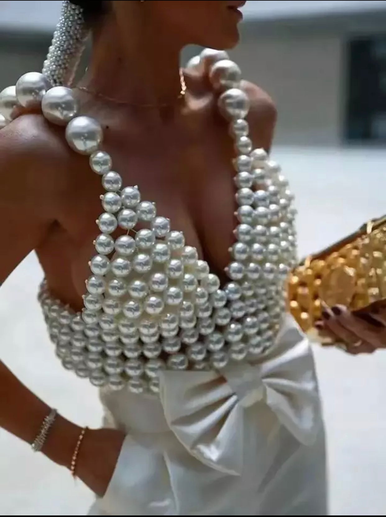 Rosa Pearl Top