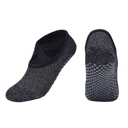 Cotton Yoga Socks Women Anti Slip Dance Professional Ballet Heel Protector Female Sports Dancing Calcetines Medias Pilates Socks