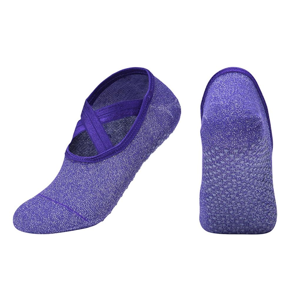 Cotton Yoga Socks Women Anti Slip Dance Professional Ballet Heel Protector Female Sports Dancing Calcetines Medias Pilates Socks