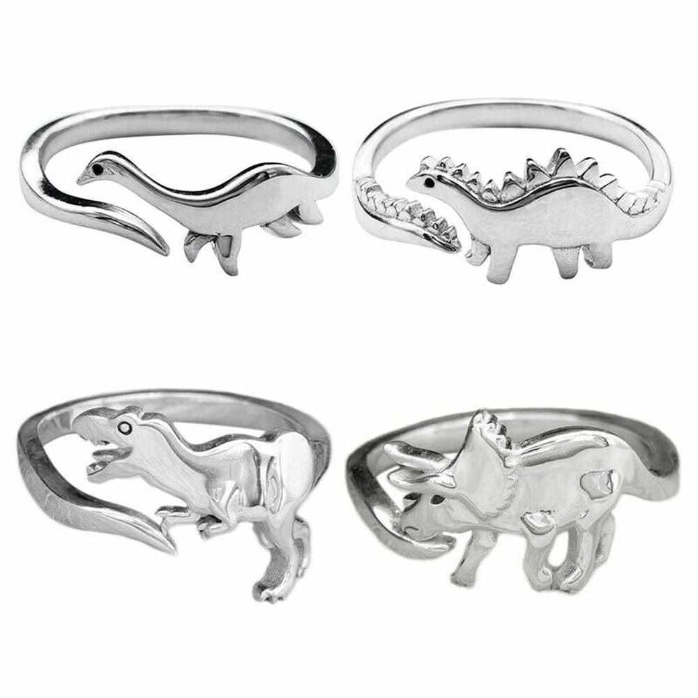 North Royal Adjustable Dinosaur Ring