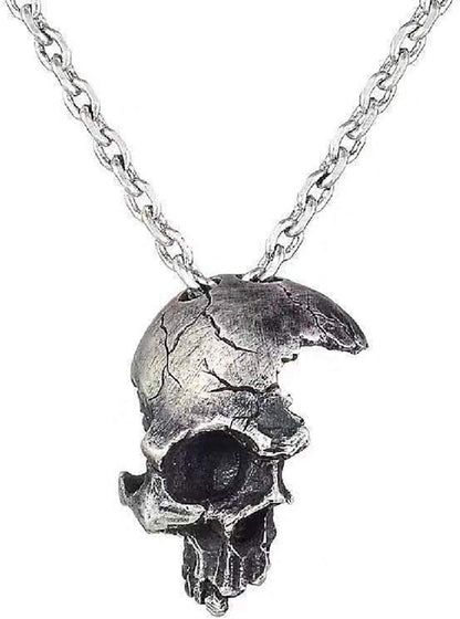 Fashion Gothic Vinage Rib Cage Necklace Anatomical Skeleton Heart Goth Punk Unique Retro Pendant Necklace Jewelry For Men/Women