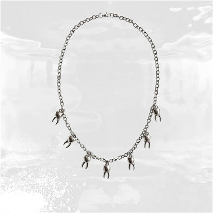 Fashion Gothic Vinage Rib Cage Necklace Anatomical Skeleton Heart Goth Punk Unique Retro Pendant Necklace Jewelry For Men/Women