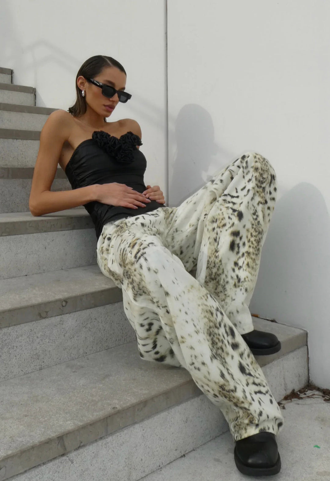 Snow Leopard Jeans