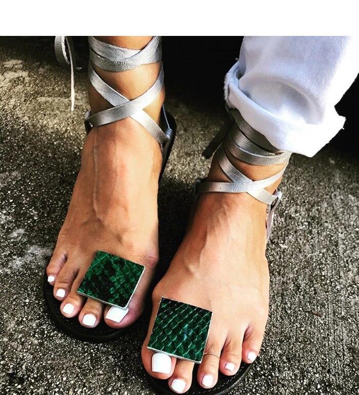 Nude Straps Rome Sandals Women Flat Sandals  Women'S Shoes