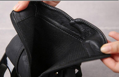 Women  Ankle Pumps Pu Leather Toe Boots Solid Autumn Winter  High-Heeled Shoes