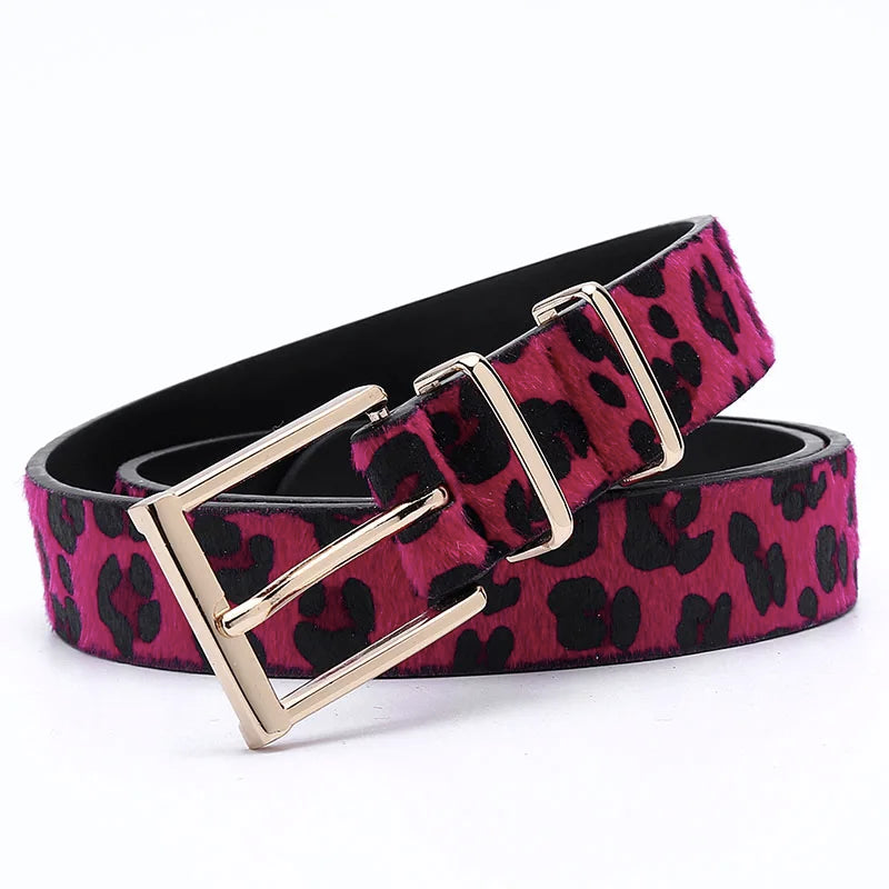 Demi Leopard Belt