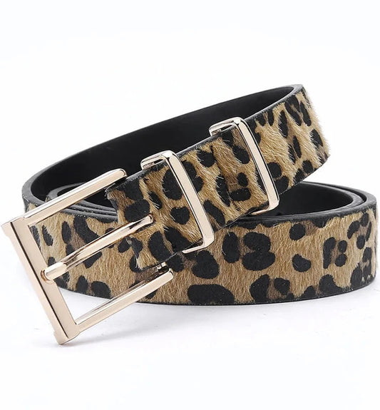 Demi Leopard Belt