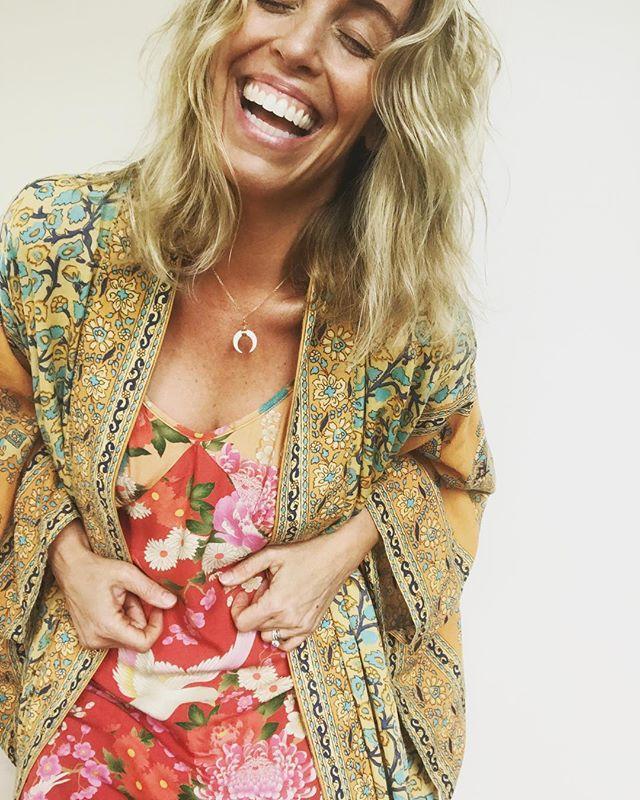 Bohemian Floral Print Women Long Sleeve Boho Cover-Up