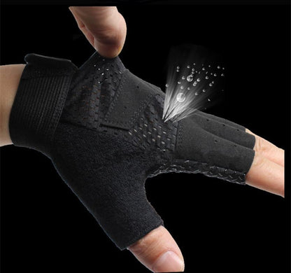 Summer Sports Fitness Gloves Women Gym Bodybuilding Weightlifting Dumbbells Yoga Training Sport Equipment Breathable Non-Slip