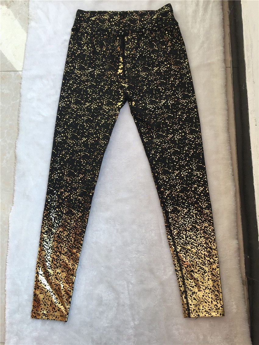 Pad Hot Stamping Two Piece Suit Women Patchwork Yoga Set Sport Fitness Women Pants Leggings Push Up Yoga Pants Summer Sportswear