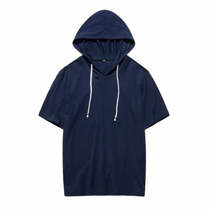 Sky Madrid Casual Hooded T-Shirt