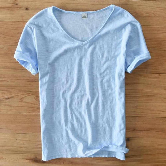 Sky Madrid V-Neck T-Shirt