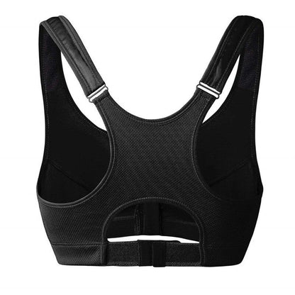 Hot Women Zipper Push Up Sports Bras Vest Underwear Shockproof Breathable Gym Fitness Athletic Running Yoga
