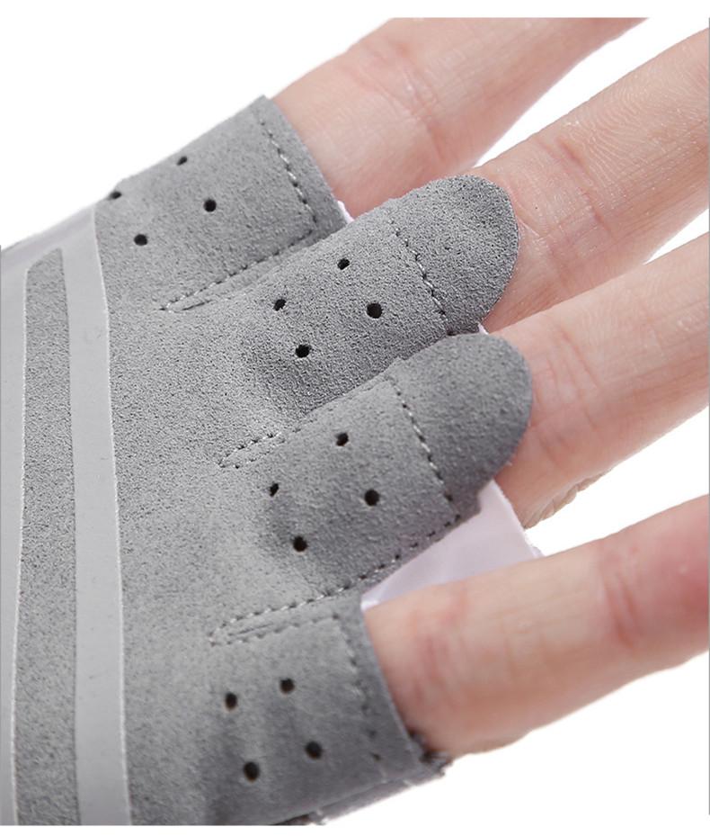 Professional Women Fitness Sports Half Finger Riding Gym Yoga Weightlifting Bodybuilding Equipment Breathable Nonslip Gloves