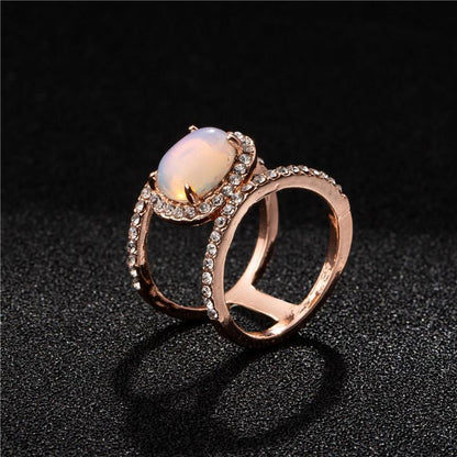 Simple Beach Hollow Ring