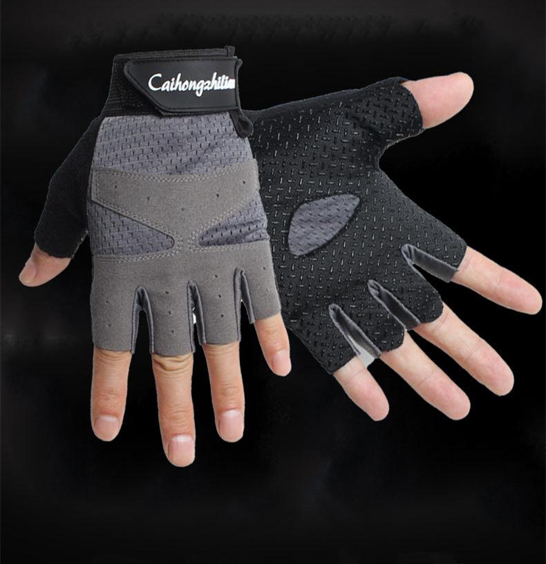 Summer Sports Fitness Gloves Women Gym Bodybuilding Weightlifting Dumbbells Yoga Training Sport Equipment Breathable Non-Slip