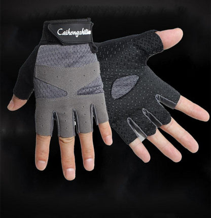 Summer Sports Fitness Gloves Women Gym Bodybuilding Weightlifting Dumbbells Yoga Training Sport Equipment Breathable Non-Slip