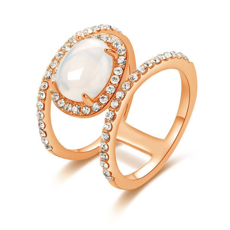 Simple Beach Hollow Ring