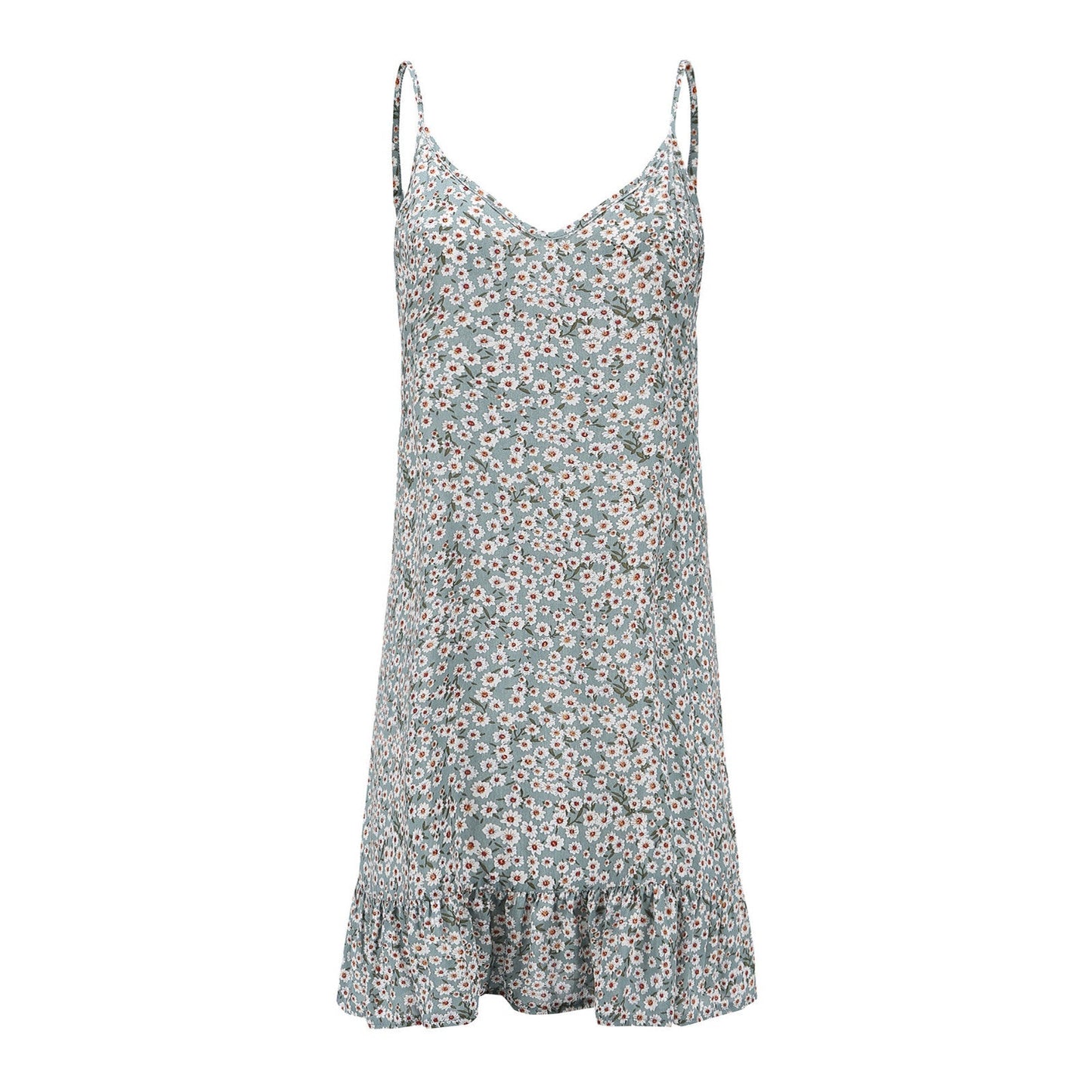 Women'S Printing Beach Dress Off-Shoulder Short Sleeve Mini Dress
