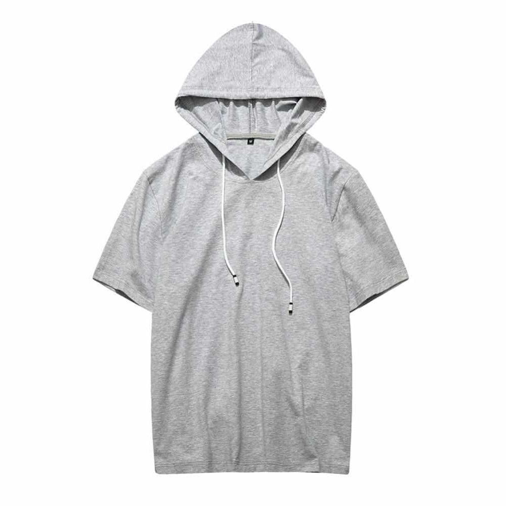 Sky Madrid Casual Hooded T-Shirt