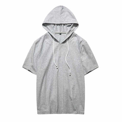 Sky Madrid Casual Hooded T-Shirt