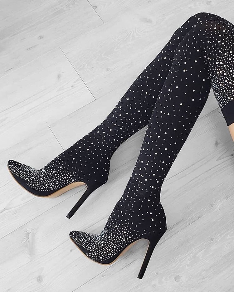 Mika Chrystal Heels