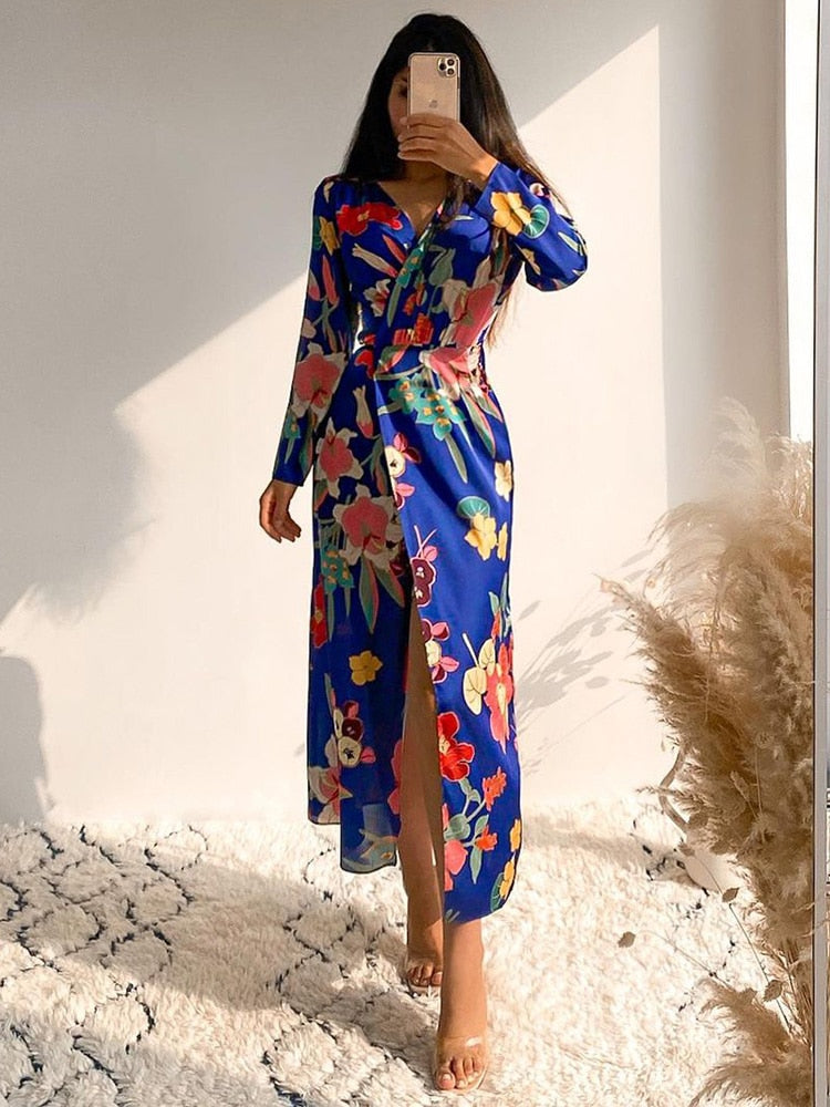 Sandra Floral Dress