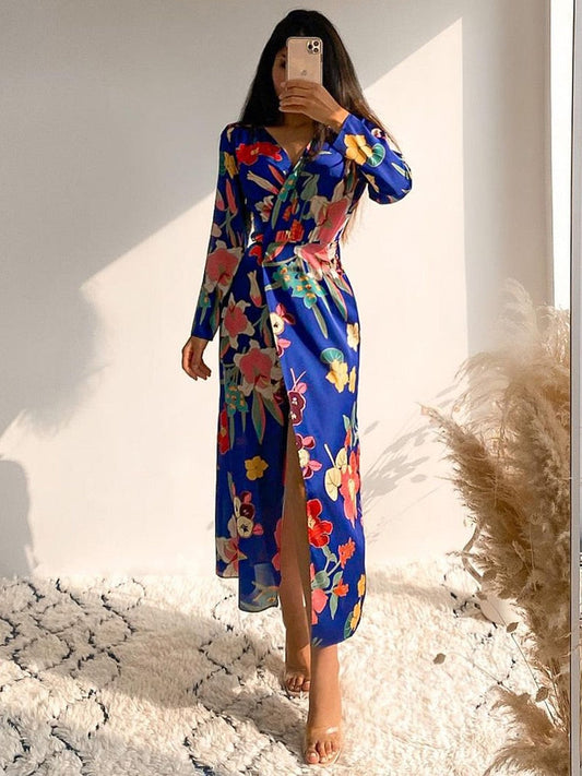 Sandra Floral Dress