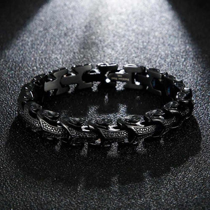 Sky Madrid Stainless Steel Dragon Bracelet
