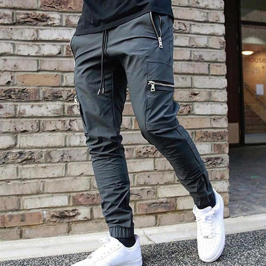 Sky Madrid Multi Pocket Slim Cargo Pants