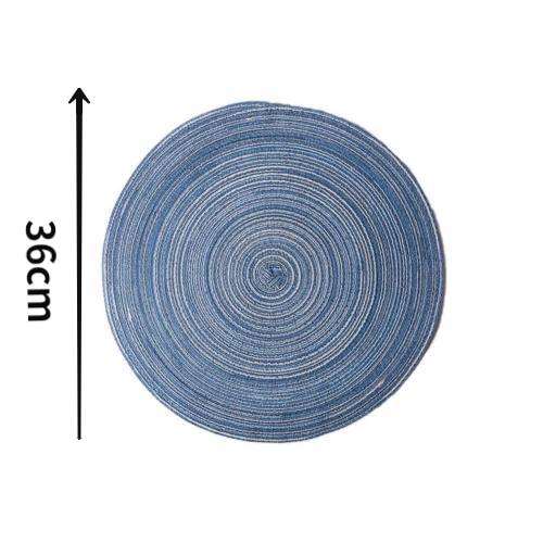 Home Creative Cotton Braid Coaster Handmade Macrame Cup Cushion Bohemia Style Non-Slip Cup Mat