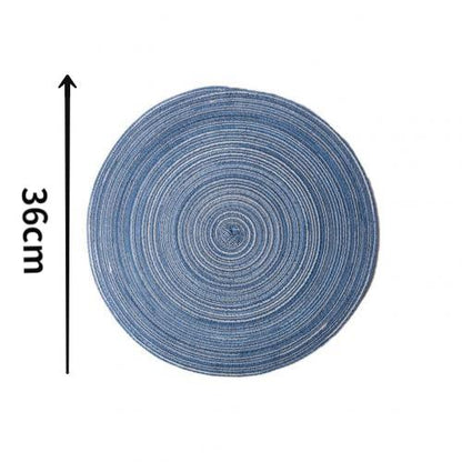 Home Creative Cotton Braid Coaster Handmade Macrame Cup Cushion Bohemia Style Non-Slip Cup Mat