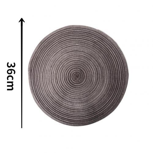 Home Creative Cotton Braid Coaster Handmade Macrame Cup Cushion Bohemia Style Non-Slip Cup Mat