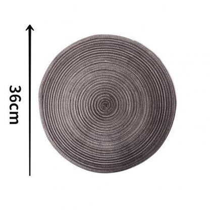 Home Creative Cotton Braid Coaster Handmade Macrame Cup Cushion Bohemia Style Non-Slip Cup Mat