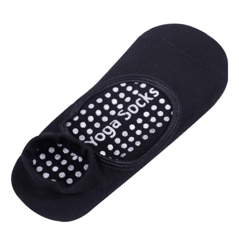 Hot Breathable Anti-Friction Women Yoga Socks Silicone Non Slip Pilates Barre Breathable Sports Dance Socks Slippers With Grips