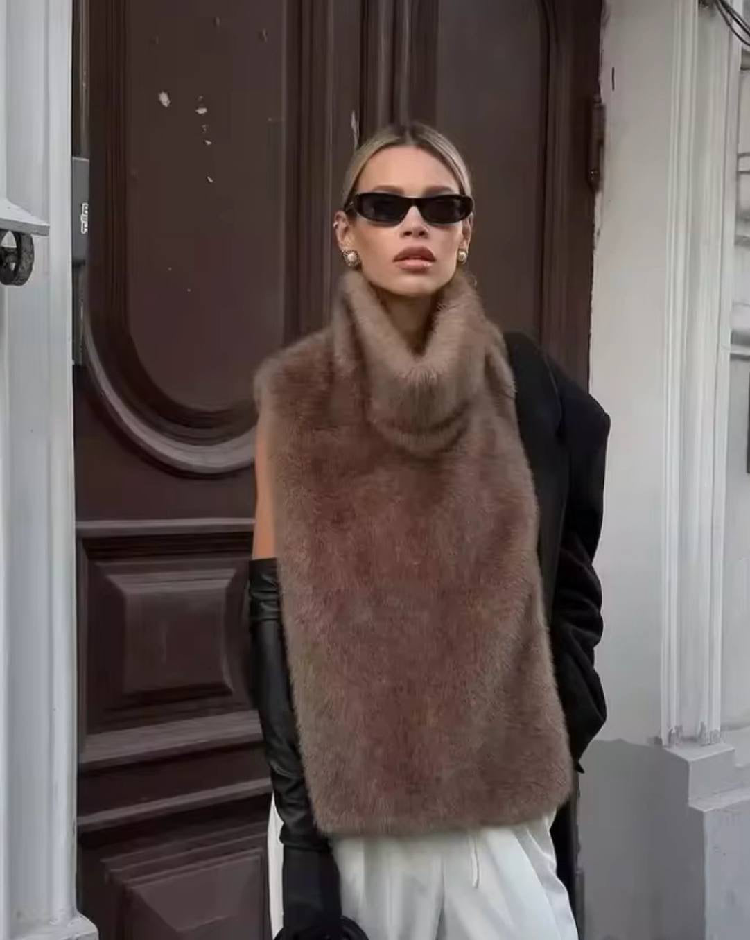Enje Fur Vest